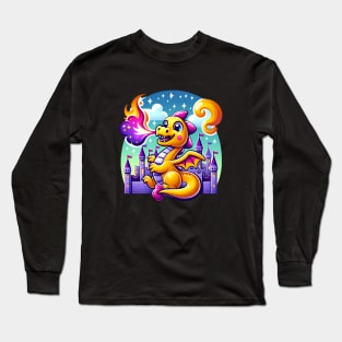 Funny Dragon Long Sleeve T-Shirt